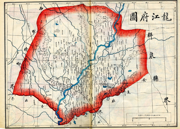 黑龙江齐齐哈尔历史地图大全插图