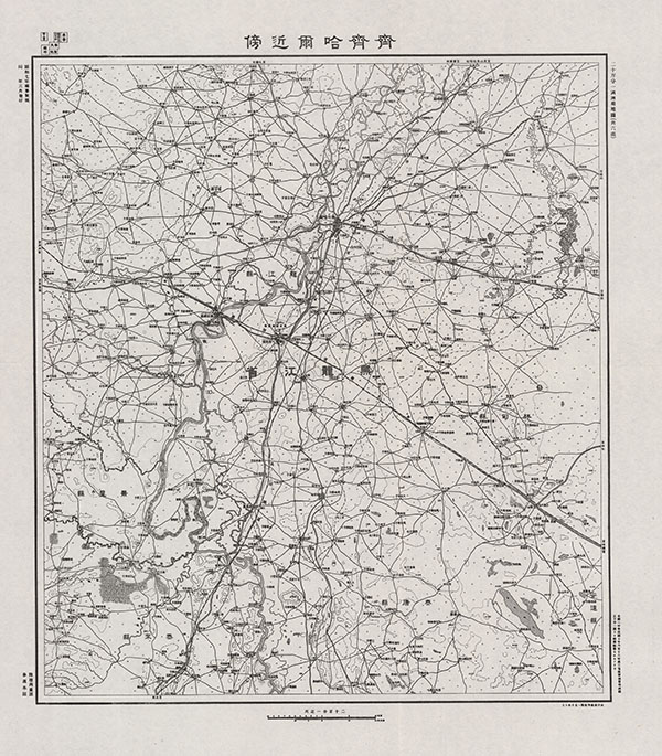 黑龙江齐齐哈尔历史地图大全插图3
