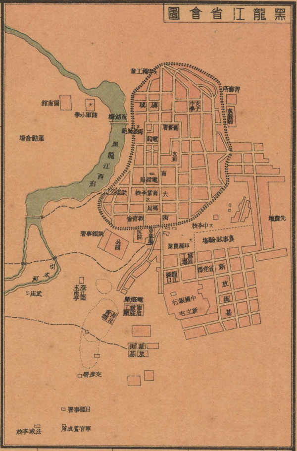 黑龙江齐齐哈尔历史地图大全插图7
