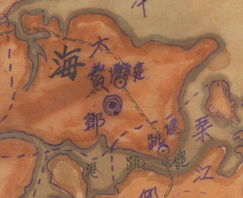 1942年《浙江省三门县图》插图2