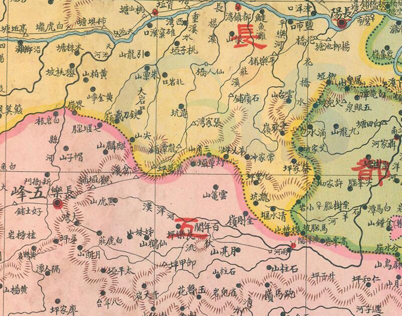 1933年前后《湖北形势地图》插图3