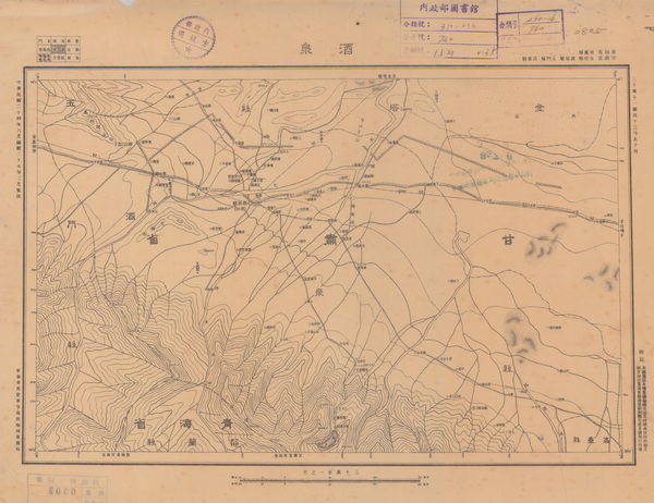 甘肃酒泉历史地图大全插图4