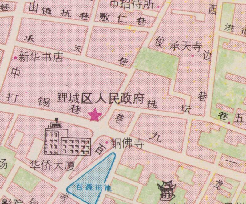 1985年《泉州市区图》插图2