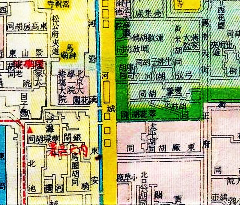 1937-1940年《最新北京全城详图》插图1