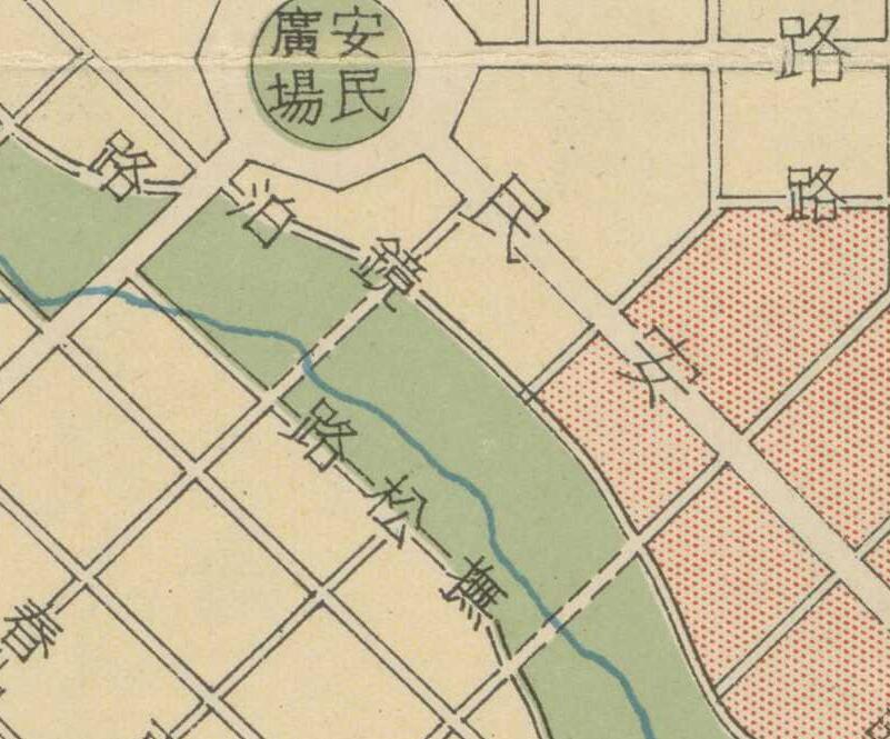 1934年《最新大新京明细全图 现在之计划》插图2