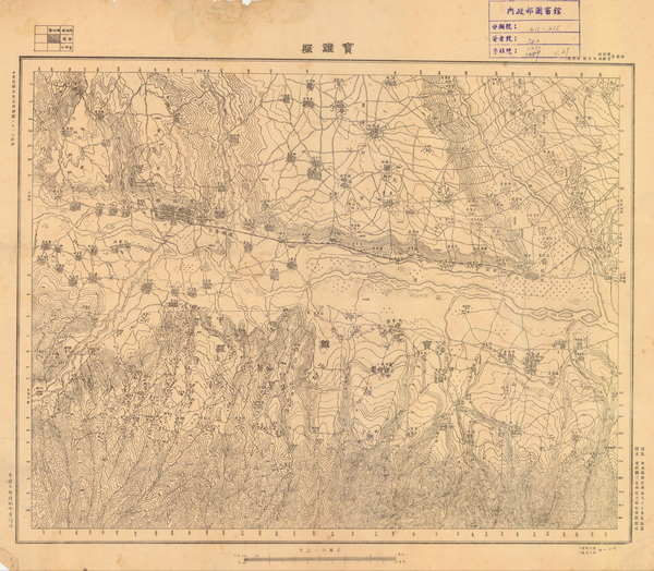 陕西宝鸡历史地图大全插图2