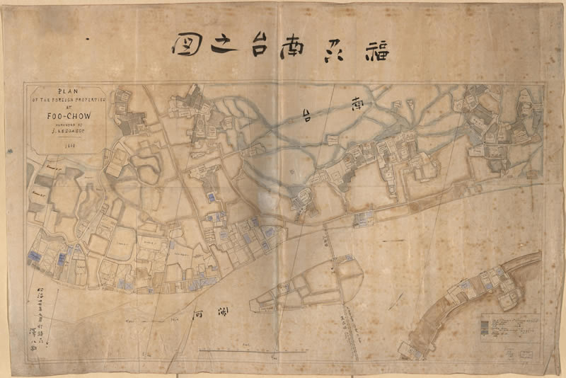 1884年《福州南台之图》插图