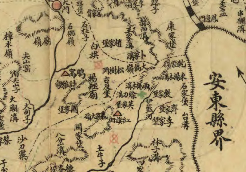 1921年辽宁《凤城县全图》插图1