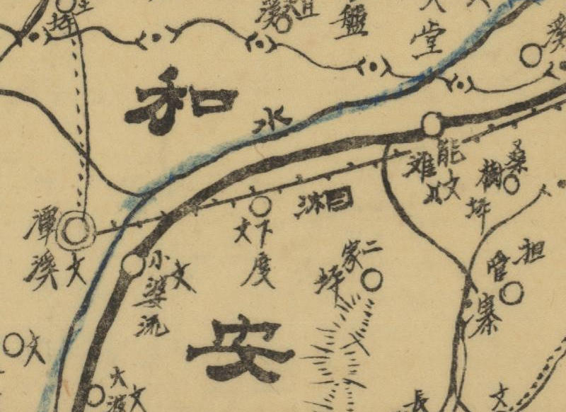 1944年湖南《泸溪县图》插图2