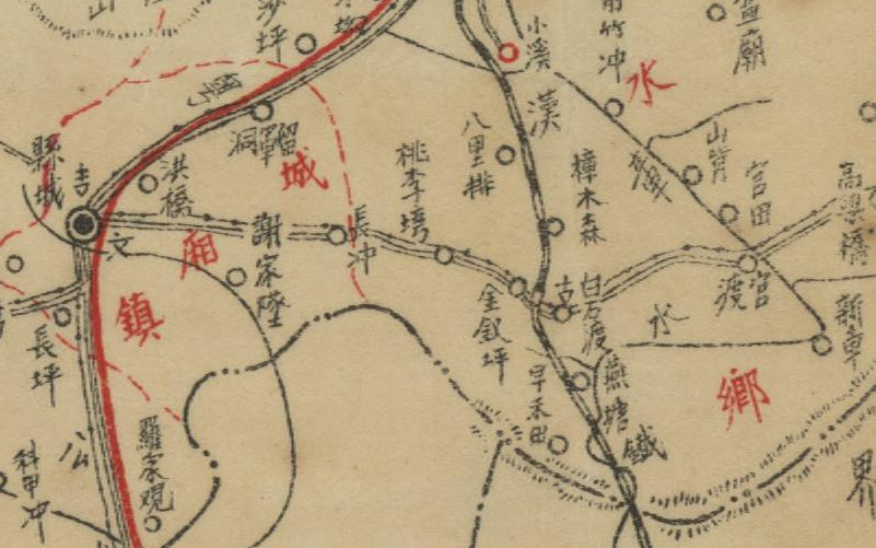 1938年《湖南省宜章县图》插图2