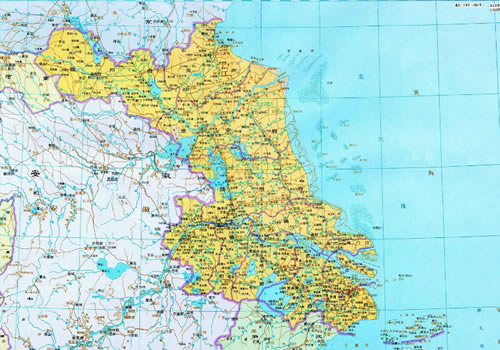 清朝 江苏地图全图高清版缩略图