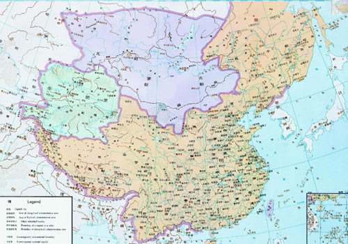 明朝历史地图全图高清版缩略图