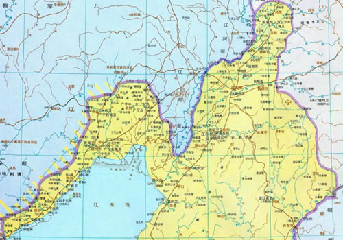 明朝 山东（辽东都司）地图缩略图