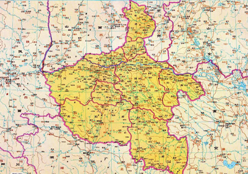 明朝 河南地图全图缩略图