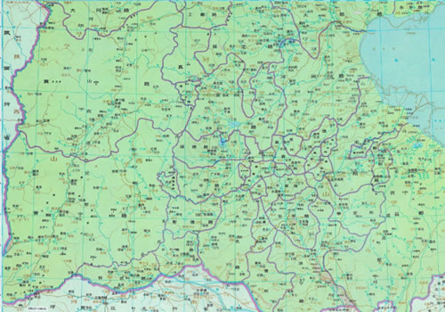 元代 中书省南部 历史地图缩略图