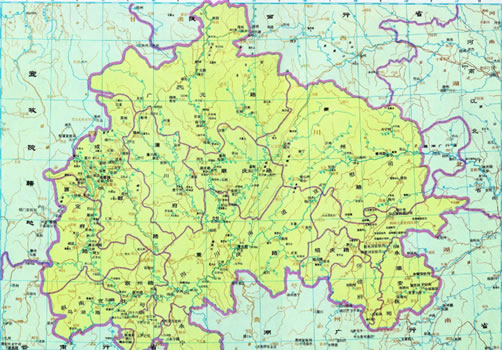 元代 四川行省地图缩略图