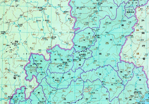 元代 江西行省地图缩略图