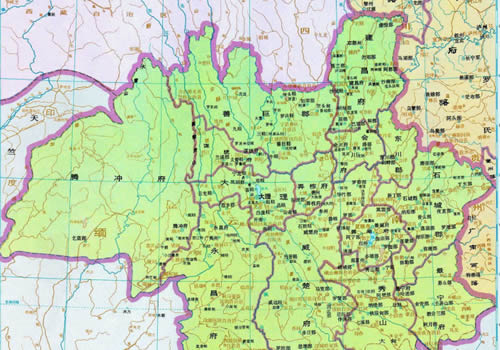 南宋 大理国地图缩略图