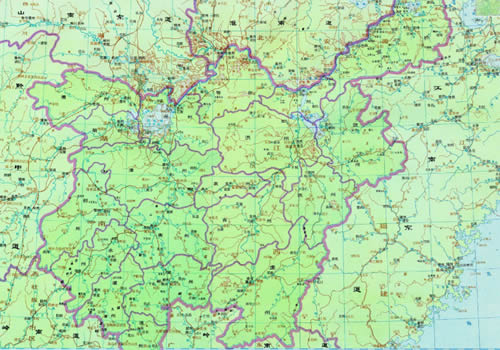 唐朝 江南西道地图全图缩略图