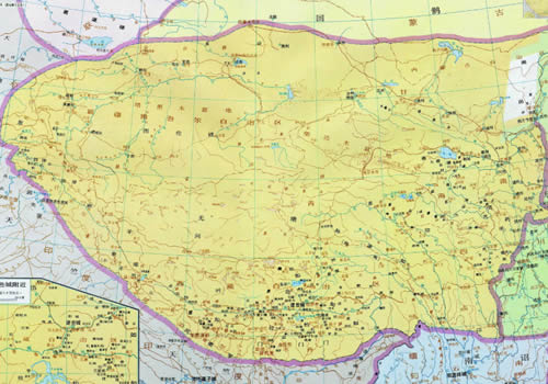 唐朝 吐蕃地图全图缩略图