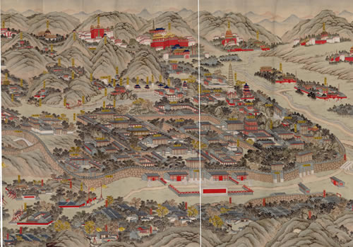 1875–1900年《热河行宫全图》缩略图