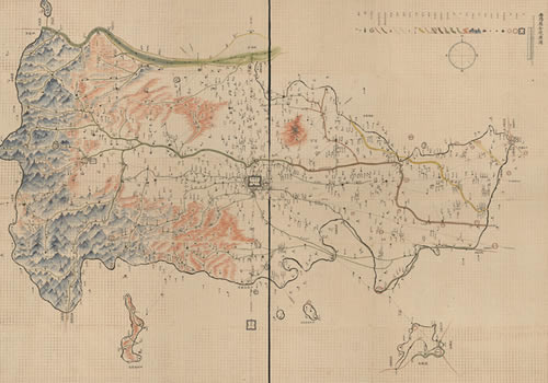 1902年《安阳县全境舆图》缩略图
