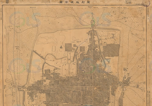 1947年《开封县城厢图》缩略图