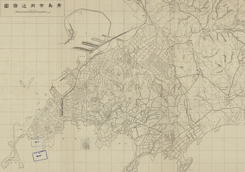1937年《青岛市街近傍图》缩略图