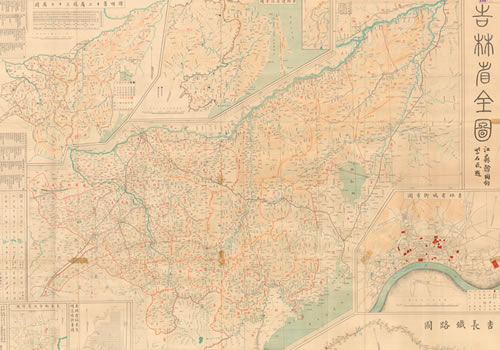 1912年《吉林省全图》缩略图
