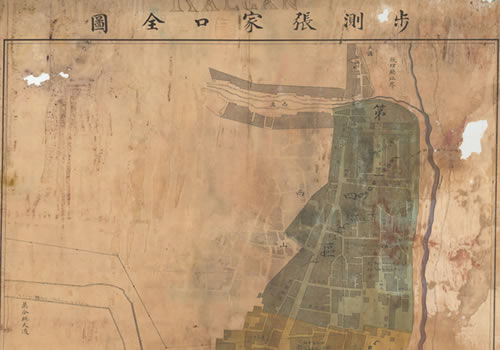 民国《步测张家口全图》缩略图