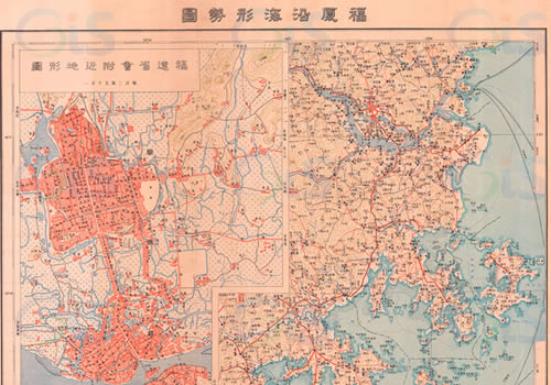 1937年《福厦沿海形势图》缩略图