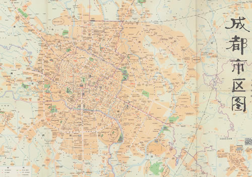 1992年《成都市区图》缩略图
