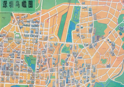 1989年《深圳鸟瞰图》缩略图
