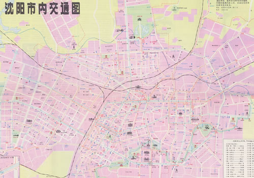 1988年《沈阳交通导游图》缩略图