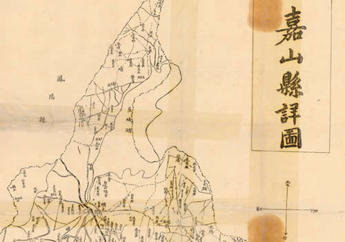 民国安徽《嘉山县详图》缩略图