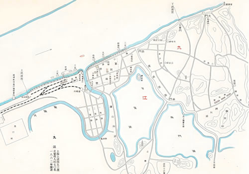 1935年《九江市街地图》缩略图