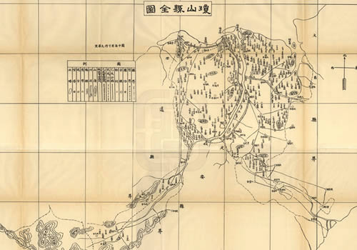 1923年《琼山县全图》缩略图